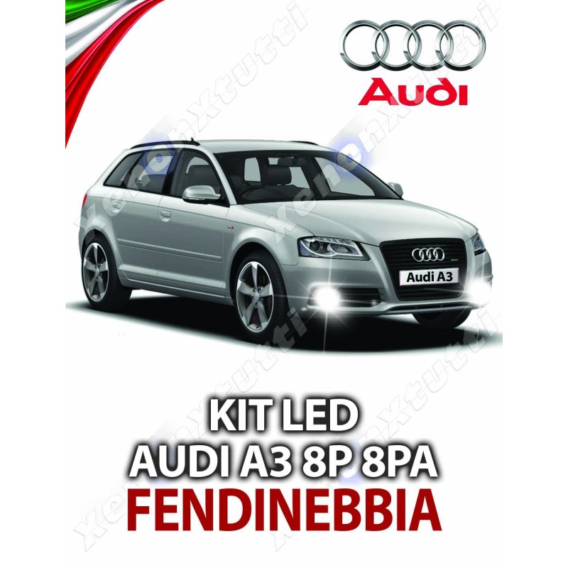 KIT LUCES ANTINIEBLA LED AUDI A3 8P 8PA ESPECÍFICO SPORTBACK