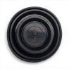 photo from above Larger Silicone Cap Headlight Closure 100 mm Rubber