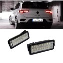 LED License Plate Light for VOLKSWAGEN T-Roc Restyling CANBUS Technology Kit 6000k White Light