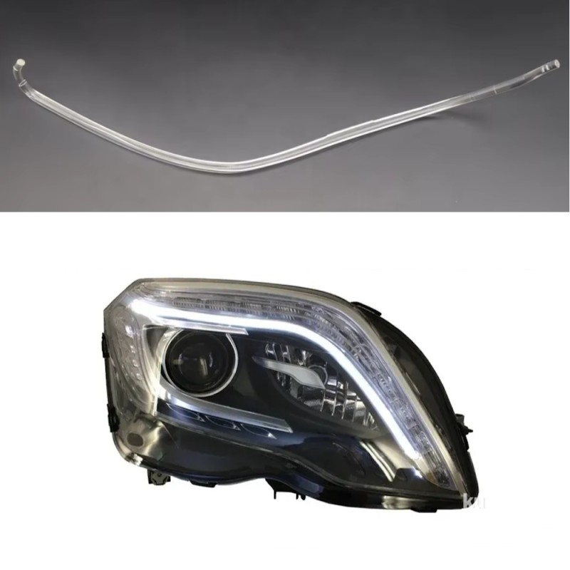 Fibra Ottica Policarbonato DRL Destro Mercedes-Benz GLK X204 Ricambio Tube Light Guide