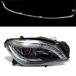 Fiber Optic Polycarbonate DRL Right Mercedes-Benz ML-Class W166 Replacement