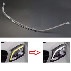 copy of Luz diurna de policarbonato con fibra óptica, lado izquierdo, para Mercedes-Benz GLE Clase W166 (reemplazo).