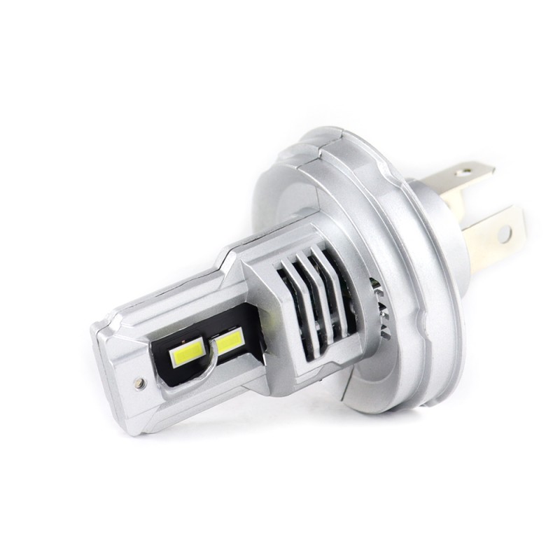 Lámparas LED con chip H5 R2 P45T LUZ FUERTE 6000K 35W Mini Super Brillante Ultracompactas CanBus Plug & Play con Ventilador