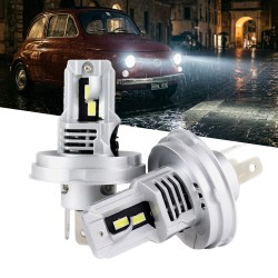 Lampade Led H5 R2 P45T STRONG LIGHT 6000K 35W Reale  Mini Super Luminoso Ultracompatto CanBus Plug & Play con Ventola