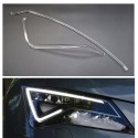 Fiber Optic Polycarbonate DRL Right Seat Leon 3 5F Replacement Tube Light Guide