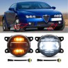 Faretti Fendinebbia Led Alfa Romeo BRERA 6000k + DRL e Indicatore di Direzione Canbus
