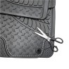 cuttable with scissors Set of 4 Universal Monza Car Mats Non-slip Premium PVC NBR Blend Cuttable