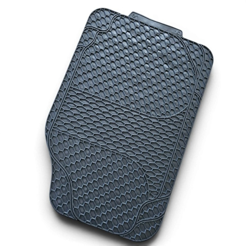 Set of 4 Universal INDIANAPOLIS Car Mats, Premium Non-Slip PVC NBR Blend, Cuttable