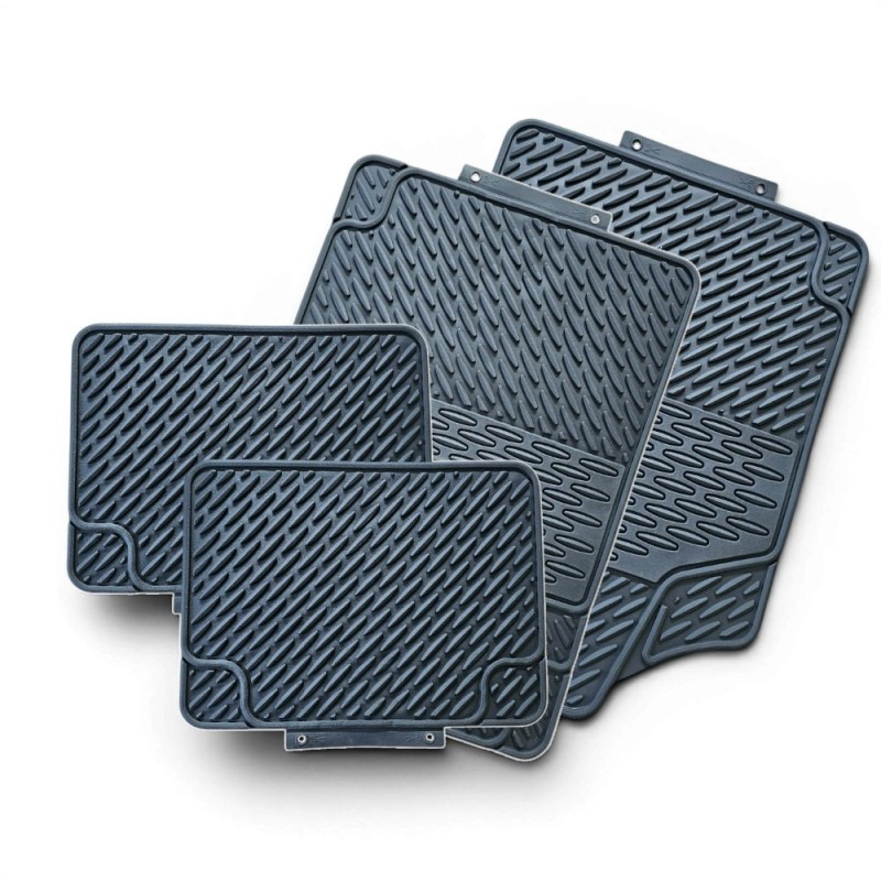 Set of 4 IMOLA Universal Car Mats, Premium Non-Slip PVC/NBR Blend, Cuttable