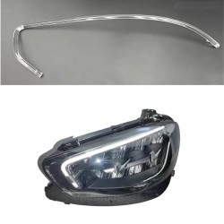Guía de luz de tubo de repuesto para Mercedes-Benz W213 con tubo de policarbonato de fibra óptica DRL izquierdo