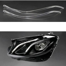 Fiber Optic Polycarbonate DRL Left Mercedes-Benz W213 Xenon Headlight Replacement