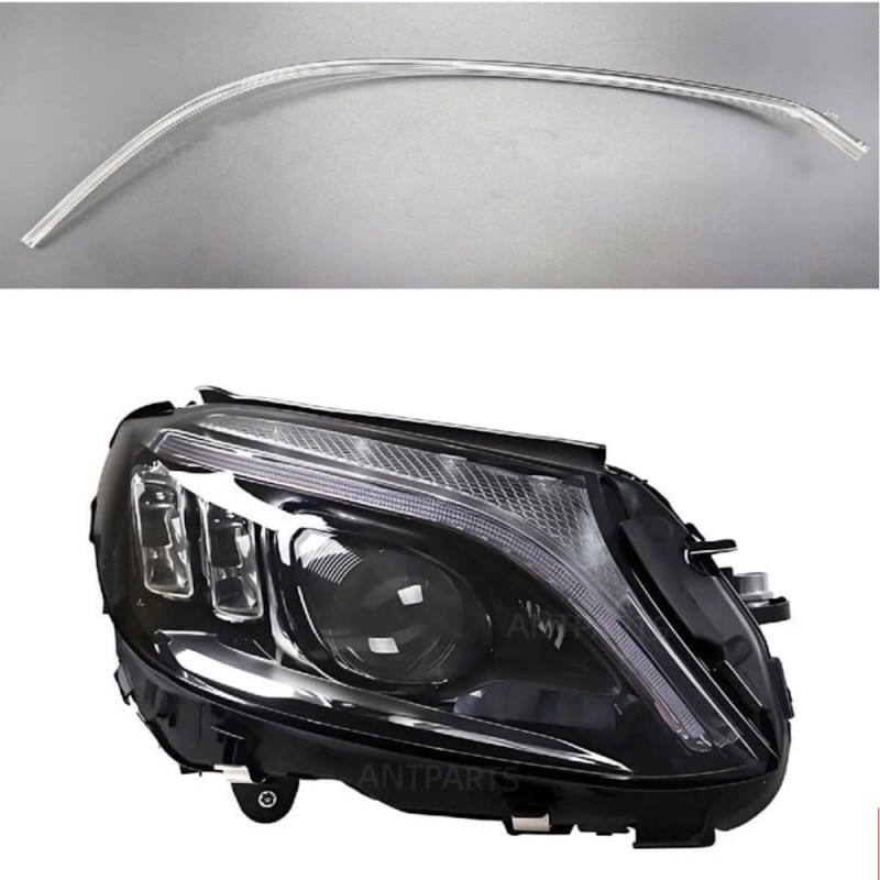 Fibra Ottica Policarbonato DRL Destro Mercedes-Benz W205 Ricambio High Version