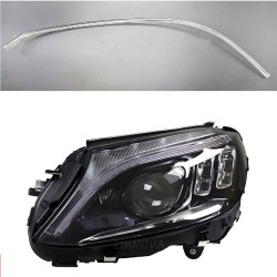 Fiber Optic Polycarbonate DRL Left Mercedes-Benz W205 Replacement High Version