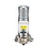 P26s 6000k 8W LED Bulb for Motorcycle Scooter Bright White