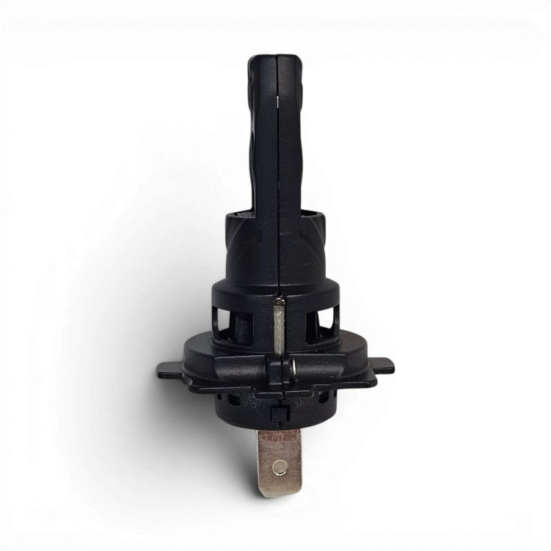 laterale Lampade Led H7 25W BLACK EDITION VENTOLA 6000K Canbus Stessa Misura Originale