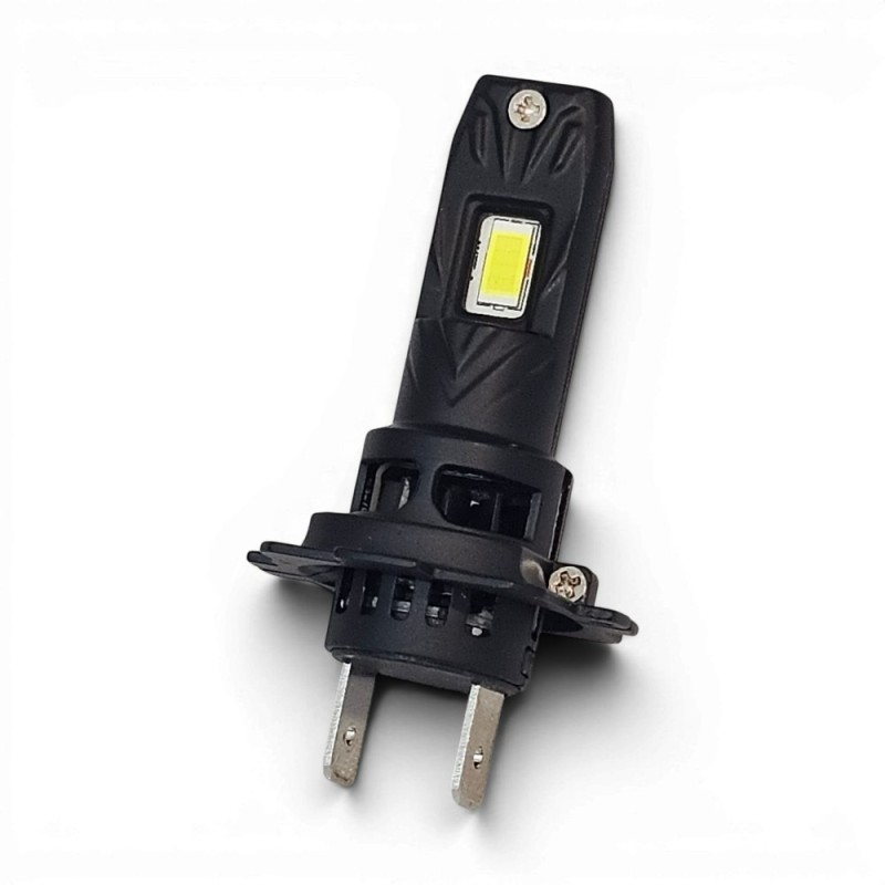 chip Lampade Led H7 25W BLACK EDITION VENTOLA 6000K Canbus Stessa Misura Originale