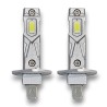 H1 POLARIS 15W LED Bulbs Same Size as Original Canbus 6000k