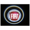 FIAT Pandina LED Logo Projector image for Door with Battery no Holes no Connections Plug & Play