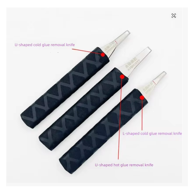 Kit Lame 3  Pezzi Per Rimuovere Colla Butilica Silicone Fanali Auto