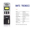 Technical data LED lamp T10 W5W Super Canbus White 6000k 5.5W 600LM Reverse position Interior