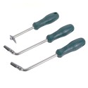 Kit Lame Puntali 3 Pezzi Per Rimuovere Colla Butilica Silicone Fanali Auto Giraviti
