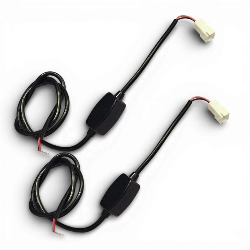 alimentatore Proiettore Logo LED Vetro Peugeot per Portiera Connessioni 12V