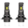 Bombillas LED H7 FULMINE de 38 W con ventilador, 6000 K, Canbus, mismo tamaño que las originales.