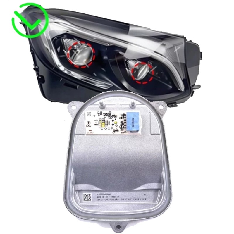 Módulo LED A2539066600 Diurna e Intermitentes Mercedes GLC X253 Intermitentes
