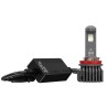 con centralina Lampade Led Omologate H11 ECE R37 E8 6000K + Uniforme Retrofit 15W