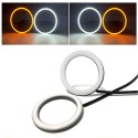 Bianco Arancione Switchback 100  mm 3528 Led Angel Eyes Indicatori Direzione Light Halo Rings DRL