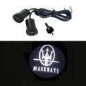 MASERATI LED Under Door Projector Kit Welcome Light With Round Hole