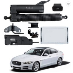 Portón trasero eléctrico del Jaguar XE con apertura y cierre automáticos.