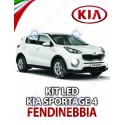 KIT FULL LED HB4 KIA SPORTAGE 4 QL FENDINEBBIA IV 2016 IN POI