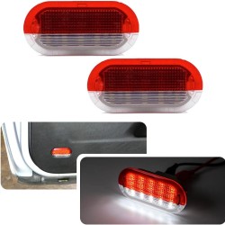 Pair of Volkswagen 6000k Canbus Door LED Courtesy and Clearance Lights for Seat Skoda
