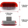 Volkswagen 6000k Canbus Luz de cortesía y gálibo LED para puerta para Seat Skoda