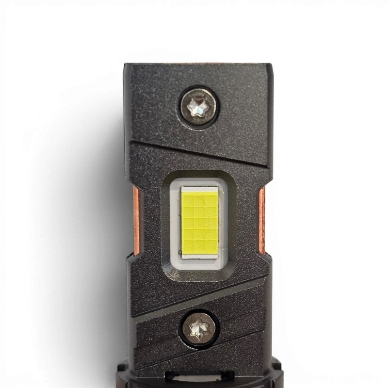 chip led Lampade Led H7 30W DUAL TUBE VENTOLA 6000K Canbus Stessa Misura Originale