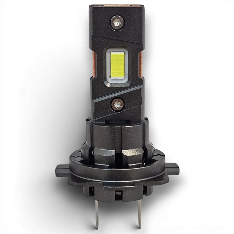 frontale Lampade Led H7 30W DUAL TUBE VENTOLA 6000K Canbus Stessa Misura Originale