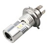 Lámpara frontal LED H4 Ventilador Moto Kit 12v 25W 6000K Ultracompatto