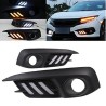 Honda Civic X 2016-2020 LED Fog Light and Turn Signal DRL Kit