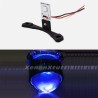Un trozo de Devil Eve LED azul para coche lenticular y motocicleta de 12 V (adaptación)