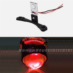 Un trozo de Devil Eve LED rojo para coche lenticular y motocicleta de 12 V (adaptación)