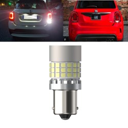 Pilotos de Marcha Atrás LED P21W para FIAT 500X Kit tecnología CANBUS Luz Blanca 6000k