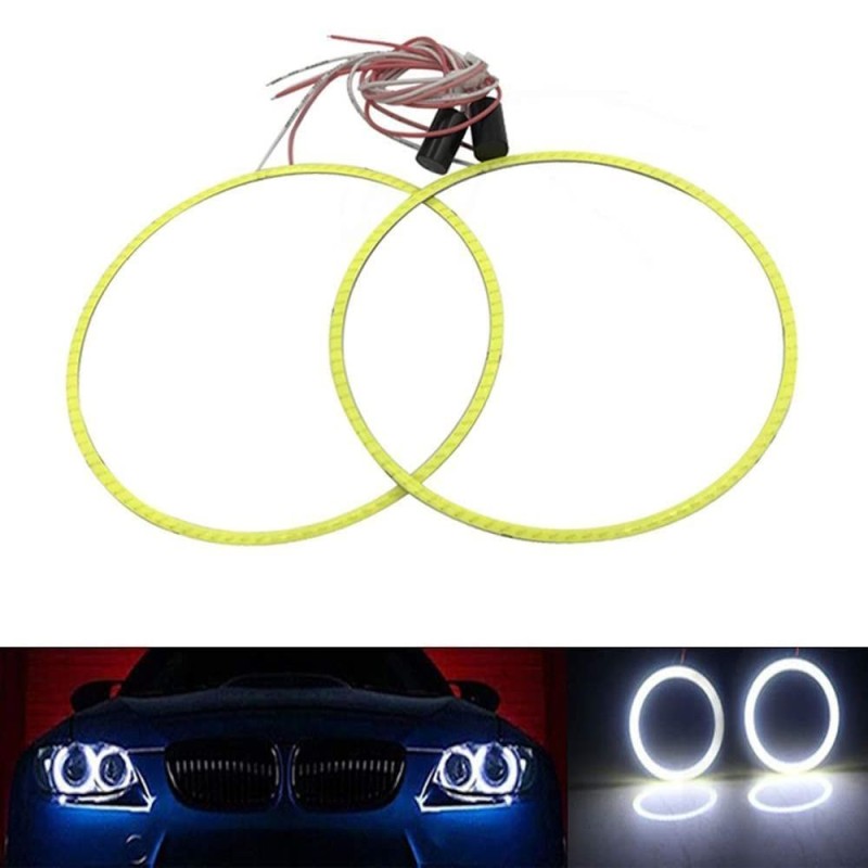 Un aro LED COB Angel Eyes blanco frío 6000k 110 mm