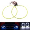 One Angel Eyes LED COB Cool White 6000k 110MM