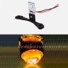 Un trozo de Devil Eve LED naranja para coche lenticular y motocicleta de 12 V (adaptación)