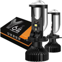 Mini Lenticular H4 Y6 Bi-Led High Power 6000K Lens