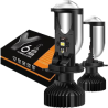 Lente mini lenticular H4 Y6 Bi-LED de alta potencia 6000K