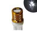 Lampada LED T20 7443 12V 21W/5W 24 SMD 3030 Canbus Bianco 6000k