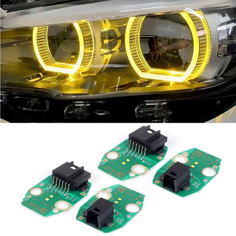 Led Modulo Giallo Faro BMW Serie 1 F20 F21 Luce Di Marcia Diurna DRL 63117428425-3 63117428425-6