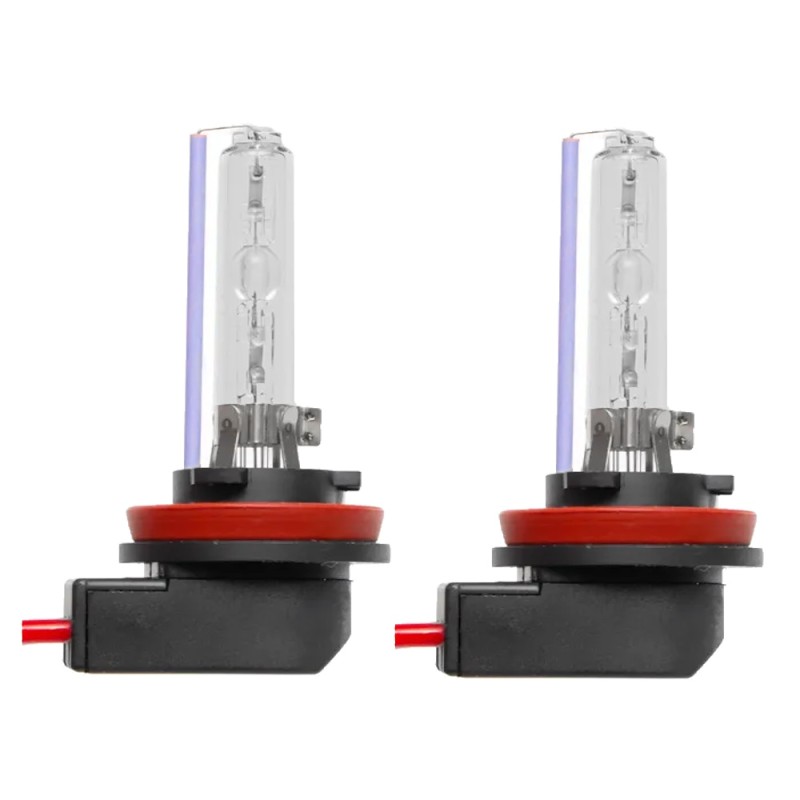 Coppia Lampade Xenon H11 55W 6000k HID Base a 90°